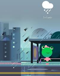 Ice Crystals Google Weather Frog Pictures Frog Illustration