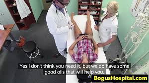 Real Doctor Pounds Beautiful Czech Patient: Ass Porn by Fake Hub