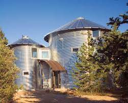 How To Build A Grain Bin House Grain Bin House Silo House Round House