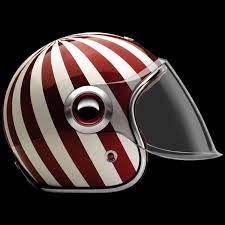 Pin By Nick Boban On Imagens Ruby Helmets Helmet Scooter Helmet