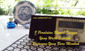 Padahal, ada banayk list perlengkapan rumah tangga pengantin baru yang harus disiapkan. 9 Peralatan Rumah Tangga Yang Wajib Dimiliki Pasangan Yang Baru Menikah Mom Of Trio S World