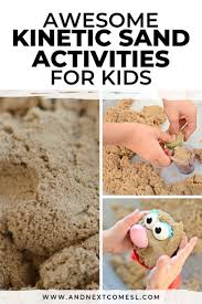 Fun Creative Kinetic Sand Activities For Kids Activities For Kids Indoor Activities For Kids Kinetic Sand
