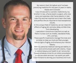 We are so excited to announce that Zach Stringham is now offering Botox at  the salon! You can also book online! He is offering specials for new  clients and referring a friend!