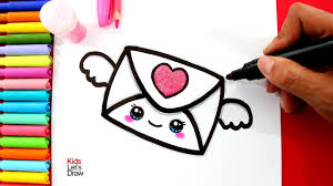 En algún momento, todos hemos tenido la oportunidad de dibujar un corazón o detalles similares, sin embargo, en ocasiones, necesitamos hacer algo mucho. Como Dibujar Una Carta De Amor Facil How To Draw A Super Cute Love Enveloppe Youtube
