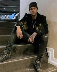 Love The Laced Leather Pants And Tattooed Hand Neymar Jr Neymar Neymar Pic