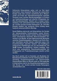 Check spelling or type a new query. Kunden Werben Kunden Kampagnen Eine Empirische Analyse Von Sender Empfanger Dyaden Zur Gestaltung Des Weiterempfehlungsmanagements Kundenmanagement Electronic Commerce Niessing Daniel Amazon De Bucher