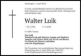 She is an actress, known for varo kurveja (1959), ohtlikud kurvid (1961) and perekond männard (1960). Traueranzeigen Von Walter Luik Trauer Gea De