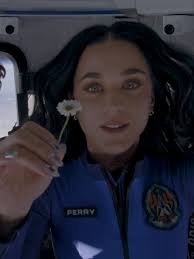 Katy Perry Holding A Flower