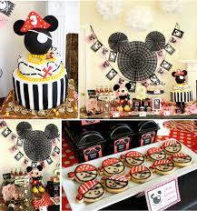 A lot of the items i made myself. Kara S Party Ideas Mickey Mouse Pirate Boy Disney Themed Birthday Party Planning Ideas