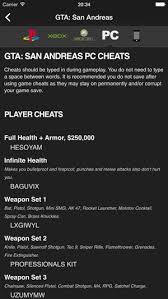 Oct 02, 2020 · this page contains a list of grand theft auto: Cheats For Gta For All Grand Theft Auto Games On The App Store