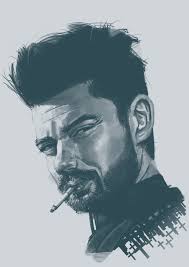 Print of Jesse Custer from Preacher