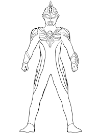ultraman wallpaper coloring pages colouring pages for kids otosection