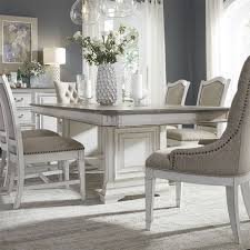 See more ideas about furniture, luxury furniture, italian dining room. Abbey Park Trestle Dining Room Set Liberty Furniture 1 Reviews Furniture Cart