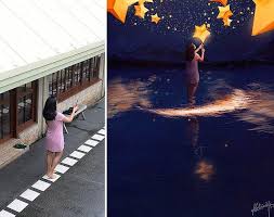 Yaptigi Photoshop Calismalariyla En Siradan Fotograflari Bile Buyuleyici Dunyalara Ceviren Kadinin Calismalarini Mutlaka Gormelisiniz Photoshop Fotograf Dunya