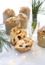 Panettone Muffins Holiday Recipes Food Panettone Recipe
