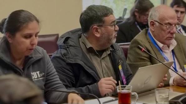 La Central Unitaria de Trabajadores y Trabajadoras, representada por la  vicepresidenta nacional, Gabriela Farías y el vicepresidente de  Comunicaciones, David Acuña, estuvieron presentes en la Comisión de Trabajo  y Previsión Social del