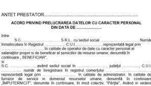 Notă De Informare Salariat Gdpr Protecție Date Anexa La Contractul Individual De Muncă Cabinetexpert Ro Blog Contabilitate
