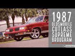 1986 oldsmobile cutlass supreme brougham. 1987 Oldsmobile Cutlass Supreme Brougham For Sale Tampa Florida Survivor Classic Cars 0199 Sold Youtube