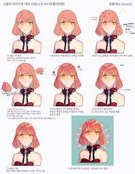 풀싹 くさめ 마감3 on twitter 곰 그림 캐릭터 스케치 머리카락 그림