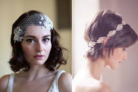 Beautiful looks for short hair. 16 Romantic Wedding Hairstyles For Short Hair Weddingsonline