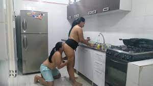 Follan en la cocina