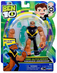 New halo 3 back accessories; Ben 10 Omni Glitch Heroes Diamondhead Humungousaur 5 Action Figure Playmates Toywiz