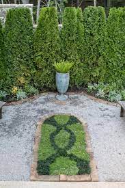 New front yard landscape with terraced stone walls, boulders, plantings and concrete walkway this is an example of a small modern full sun front yard mulch retaining wall landscape in san francisco for summer. 13 Ideas For Landscaping Without Grass Hgtv