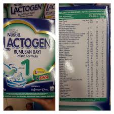 klik nama susu di bawah untuk menjimatkan masa anda. Perbandingan Antara Susu Formula Lady In The House