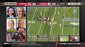 Nothing personal with david samson. Executive Voice An Espn First Nfl And Cfp Megacasts On Back To Back Days Espn Front Row