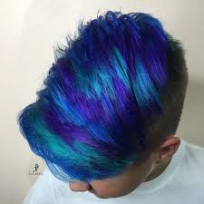 Instagram Photo By Marie Negron Jun 30 2016 At 5 50pm Utc Galaxy Hair Color Men Hair Color Boys Colored Hair