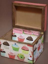 Recipe Box Recipe Box Craft Retro Recipe Box Recipe Book Diy