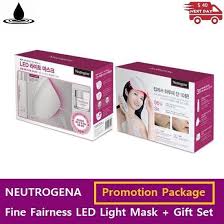 Limited Event Neutrogena Fine Fairness Led Light Mask Gifts Premium Package Led Light Mask Light Mask Led Lights