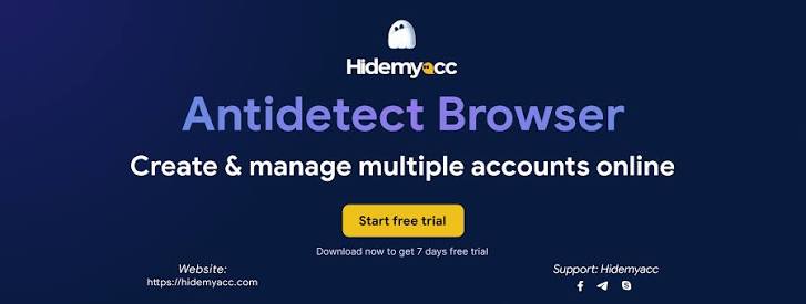 antidetect browser Hidemyacc