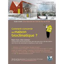 Comment Concevoir Sa Maison Bioclimatique Union Regionale Des Caue