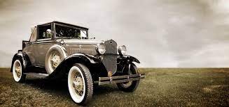 Antique 30s Car In Vintage Scenery Rat Rods Truck Rat Rod Retro Cars