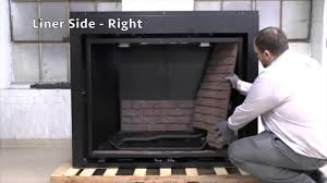 Starting at the top layer, chisel away cement from each brick and remove once brick surround removed, have professional gas fitter cap the gas outlet typical fireplace construction. Dvct50 Fire Cracked Brick Liner Installation Youtube