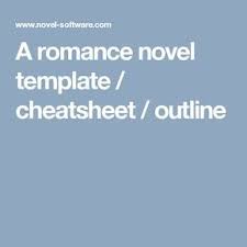 A Romance Novel Template Cheatsheet Outline Writing Romance Novel Writing Writing Life