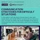 Communication Strategies for Difficult Situations event in St Louis Park, MN