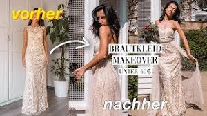 Brautkleider online shop, schneller versand. Second Hand Brautkleid Diy Unter 60 Aus Alt Mach Neu Thrift Flip Youtube