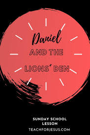 The name daniel means god is my judge. daniel is a type of christ, a godly bible character who foreshadowed the coming messiah. Daniel And The Lions Den Sunday School Lesson Teach For Jesus