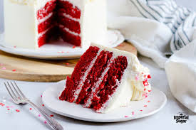 Red Velvet Cake With White Chocolate Frosting Imperial Sugar Red Velvet Cake White Chocolate Frosting Chocolate Angel Food Cake