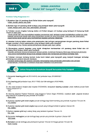 Definisi ciri fizikal dan definisi ciri budaya peta lakar kerja lapangan bumi gemilang. Skema Jawapan Modul Geografi Tingkatan 4 Kssm Vebuka Com