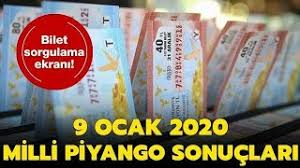 Dilerseniz bağlantıya tıklayıp bilet numaranıza göre de 9 şubat 2020 milli piyango sorgulaması yapabilirsiniz. Milli Piyango Cekilis Sonuclari 9 Ocak 2020