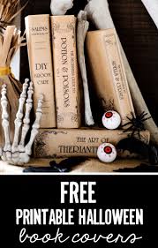 Get These Gorgeous Free Halloween Book Covers Just Download Print Onto Brown Paper At Hom Diy Halloween Books Printable Halloween Book Covers Halloween Books