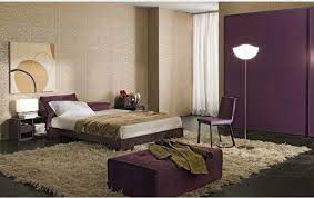 Purple And Taupe Bedroom Contemporary Bedroom Design Purple Bedrooms Classy Bedroom