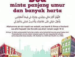 Doa Meminta Panjang Umur Dan Banyak Harta Membaca Sahabat Agama