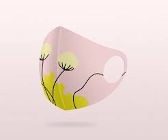 Scuba Fabric Face Mask Mockup