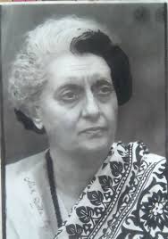 Portrait of Indian Prime Minister by Zanzibar artist