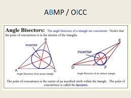 Triangle Concurrency Abmp Oicc Abmp Triangle Acute Triangle