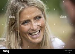 Therese Johaug and the Norwegian ladies national cross-country skiing team  is training and meeting the press in Karlstad, Sweden